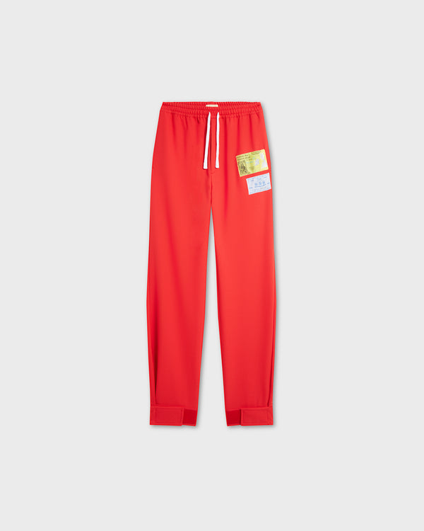 stefan cooke CB Patch Joggers in Red