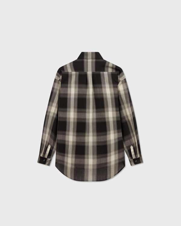 Stefan Cooke Chevron Shirt In Check