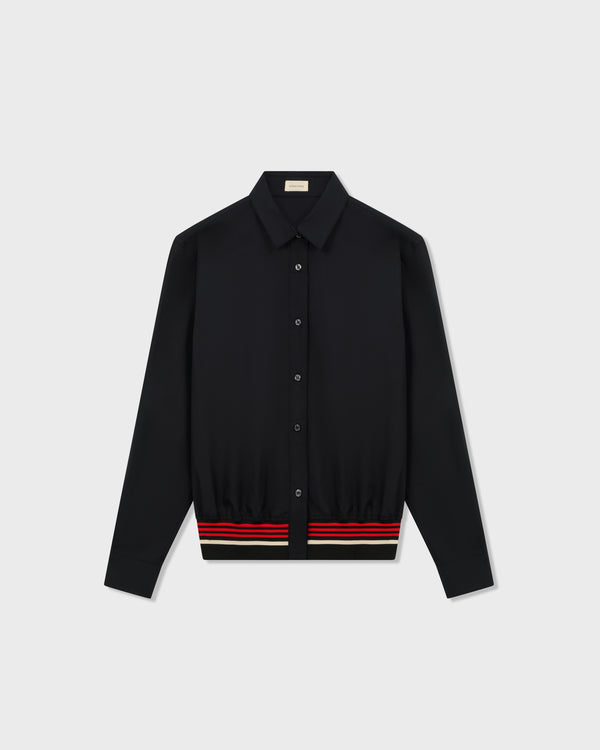 stefan cooke Club Shirt in Black