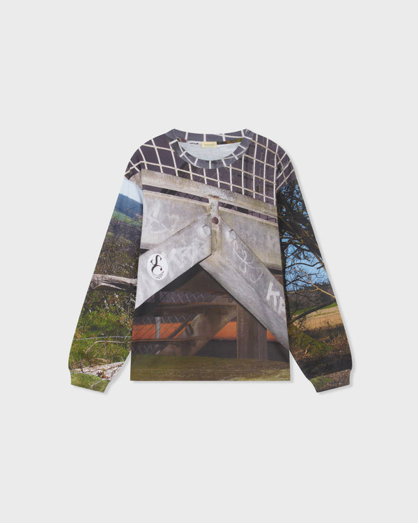 stefan cooke Country View T-Shirt in Dusk