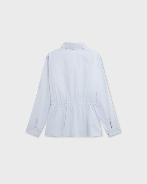 Stefan Cooke M64 Shirt In Blue Pinstripe