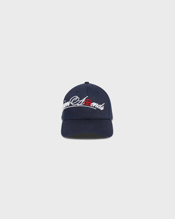 Stefan Cooke Monogram Cap In Navy