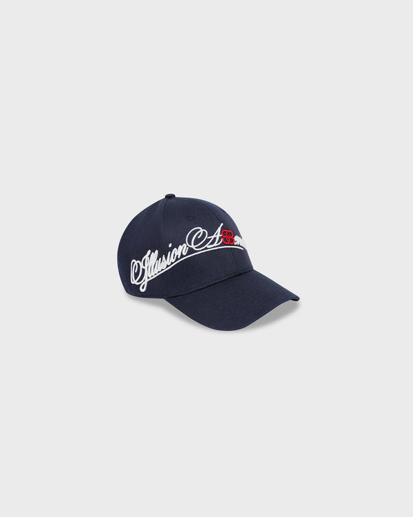 stefan cooke Monogram Cap in Navy
