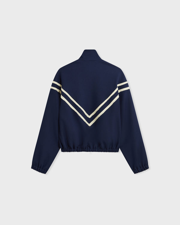 Stefan Cooke Pinking Corded Jacket In Navy