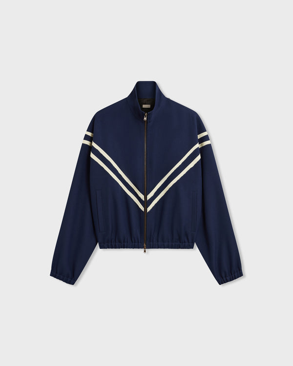 stefan cooke Pinking Corded Jacket in Navy