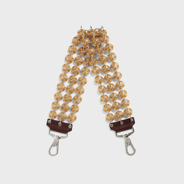 stefan cooke Short Button Strap in Cream