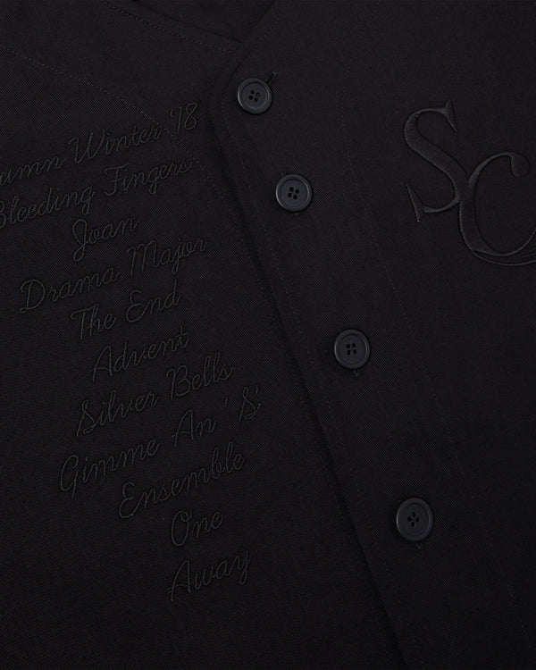 Stefan Cooke Souvenir Baseball Shirt In Black