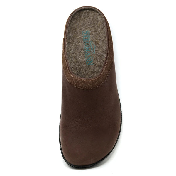 Stegmann Men's Graz Leather Clog With Sport Sole