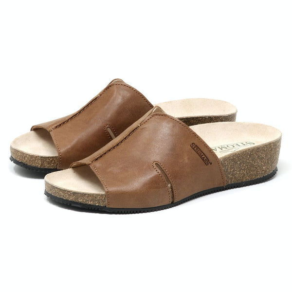stegmann Women's Layna Leather Wedge Sandal