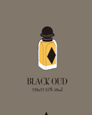 stele OrDioLab Black Oud Extrait De Parfum