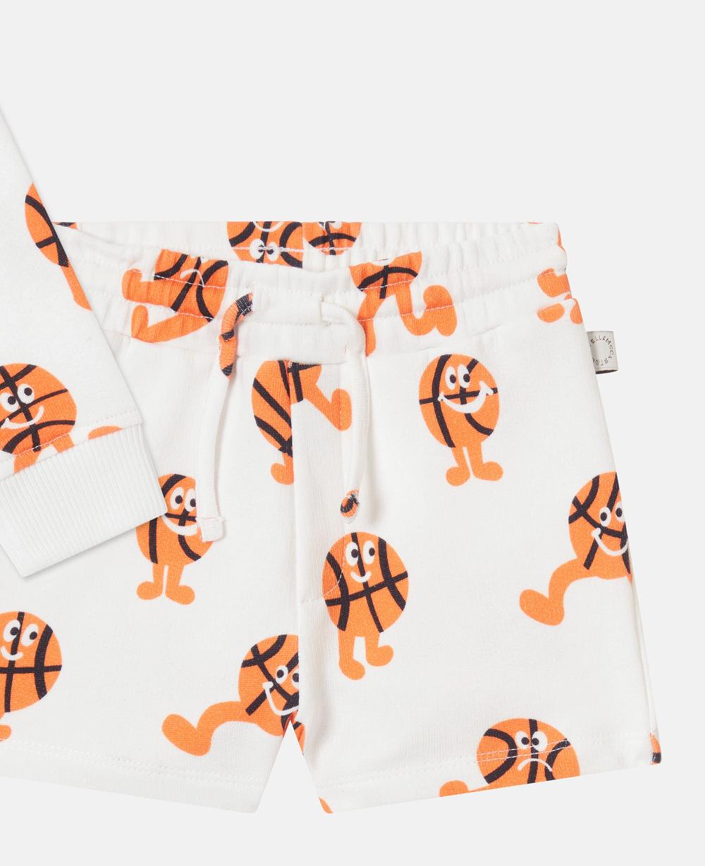 Stella Basketball Print Sweatshirt And Sweatpant Set