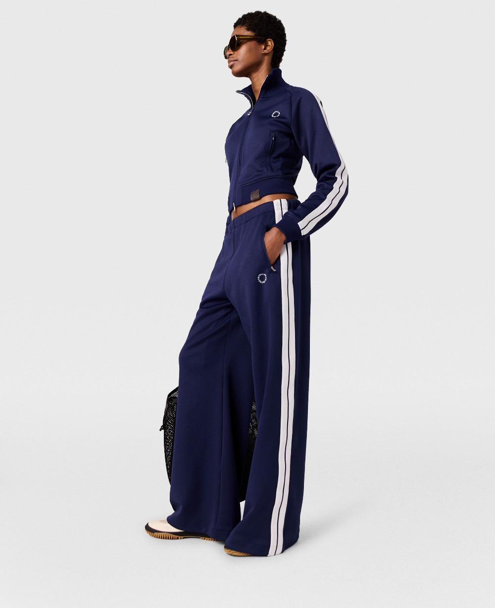 Stella Elasticated Waistband Double Stripe Track Sweatpants