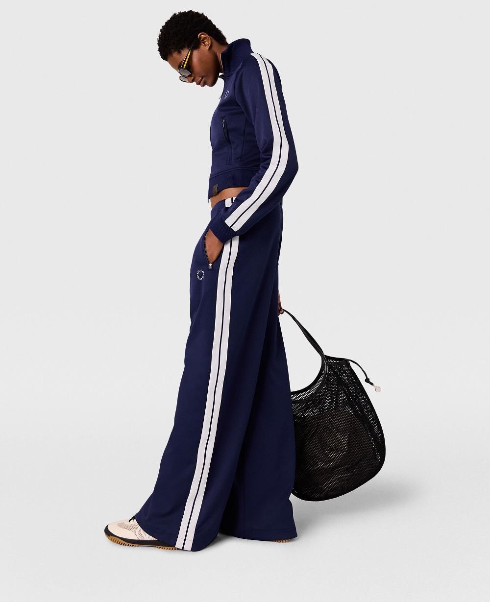 Stella Elasticated Waistband Double Stripe Track Sweatpants