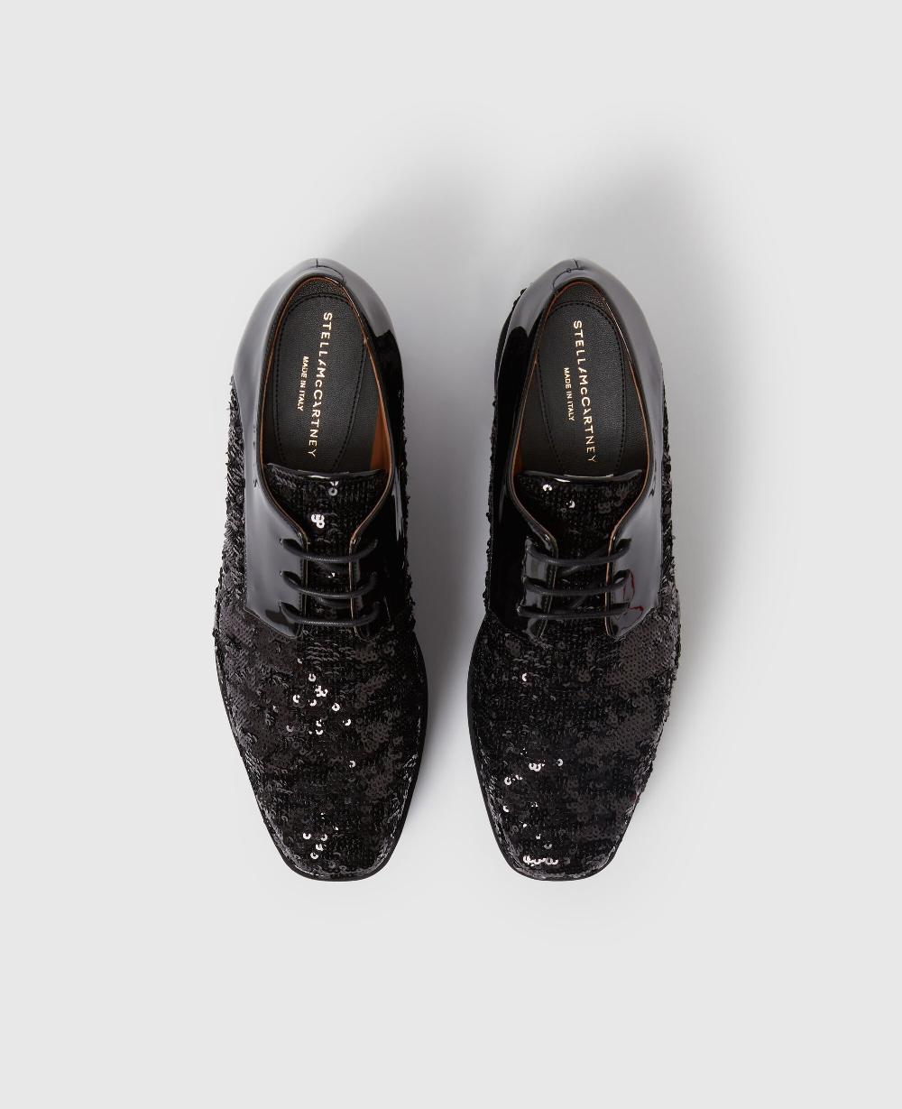 Stella Limited Edition Elyse Monochrome Sequin Platforms