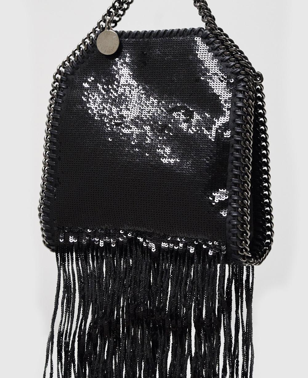 Stella Limited-Edition Falabella Sequin Fringe Tiny Tote Bag
