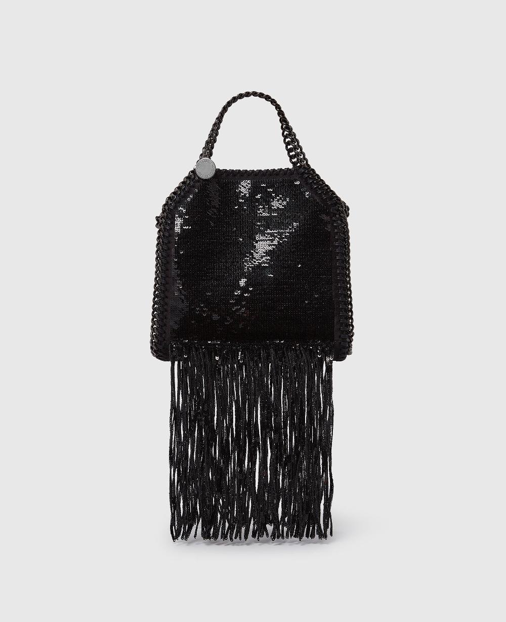 stella Limited-Edition Falabella Sequin Fringe Tiny Tote Bag