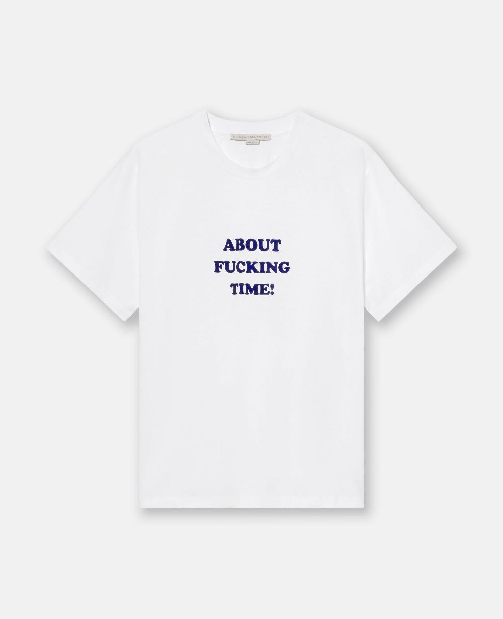 stella About Fucking Time Boxy T-Shirt