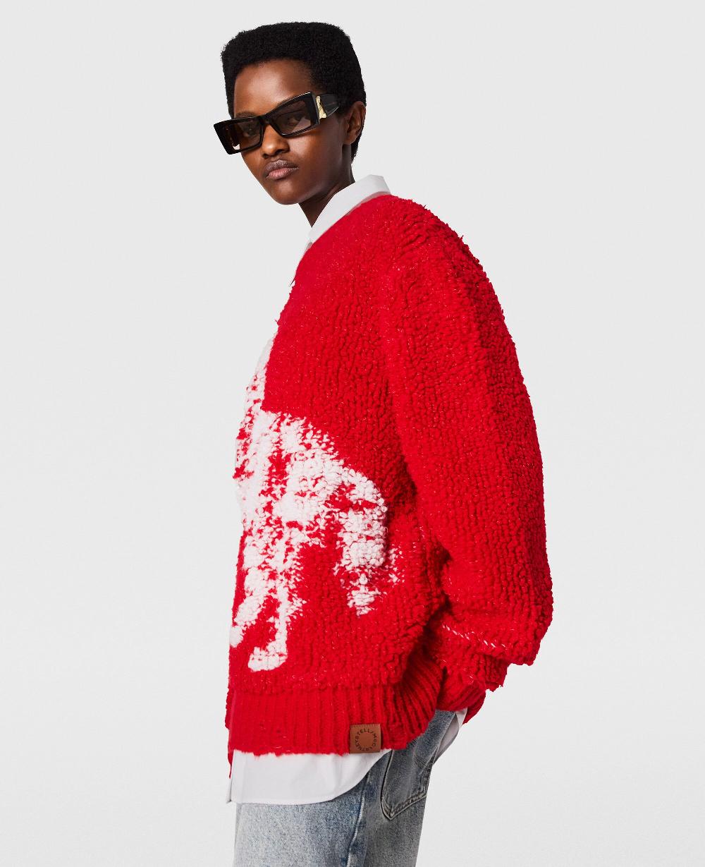 Stella Airbrushed Horse Graphic Crewneck Jumper