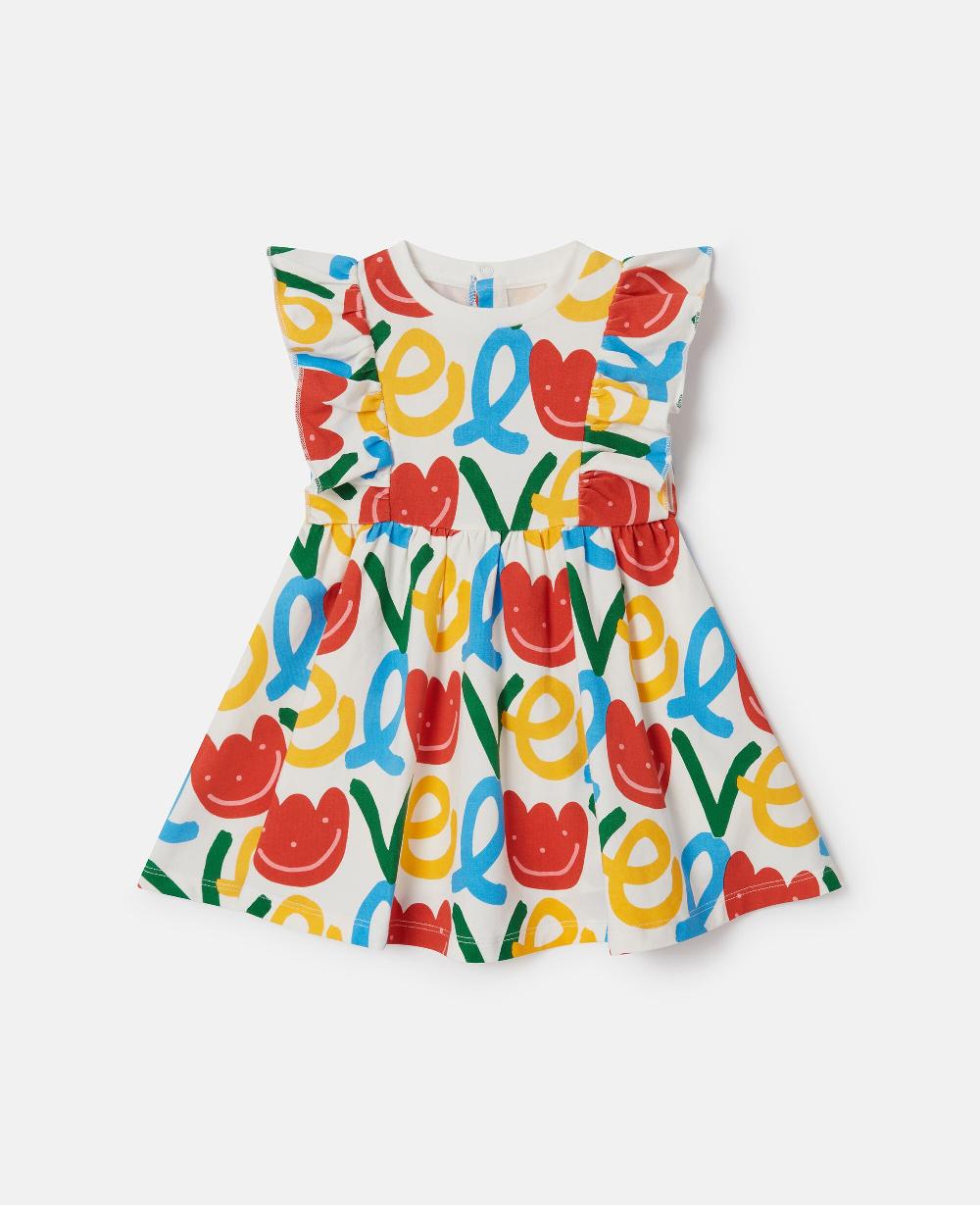 stella All-Over Floral Cotton Dress