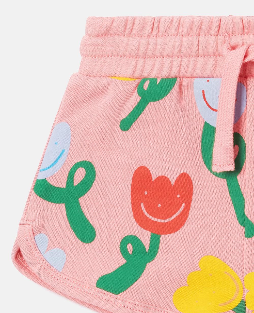 Stella All-Over Floral Jersey Shorts