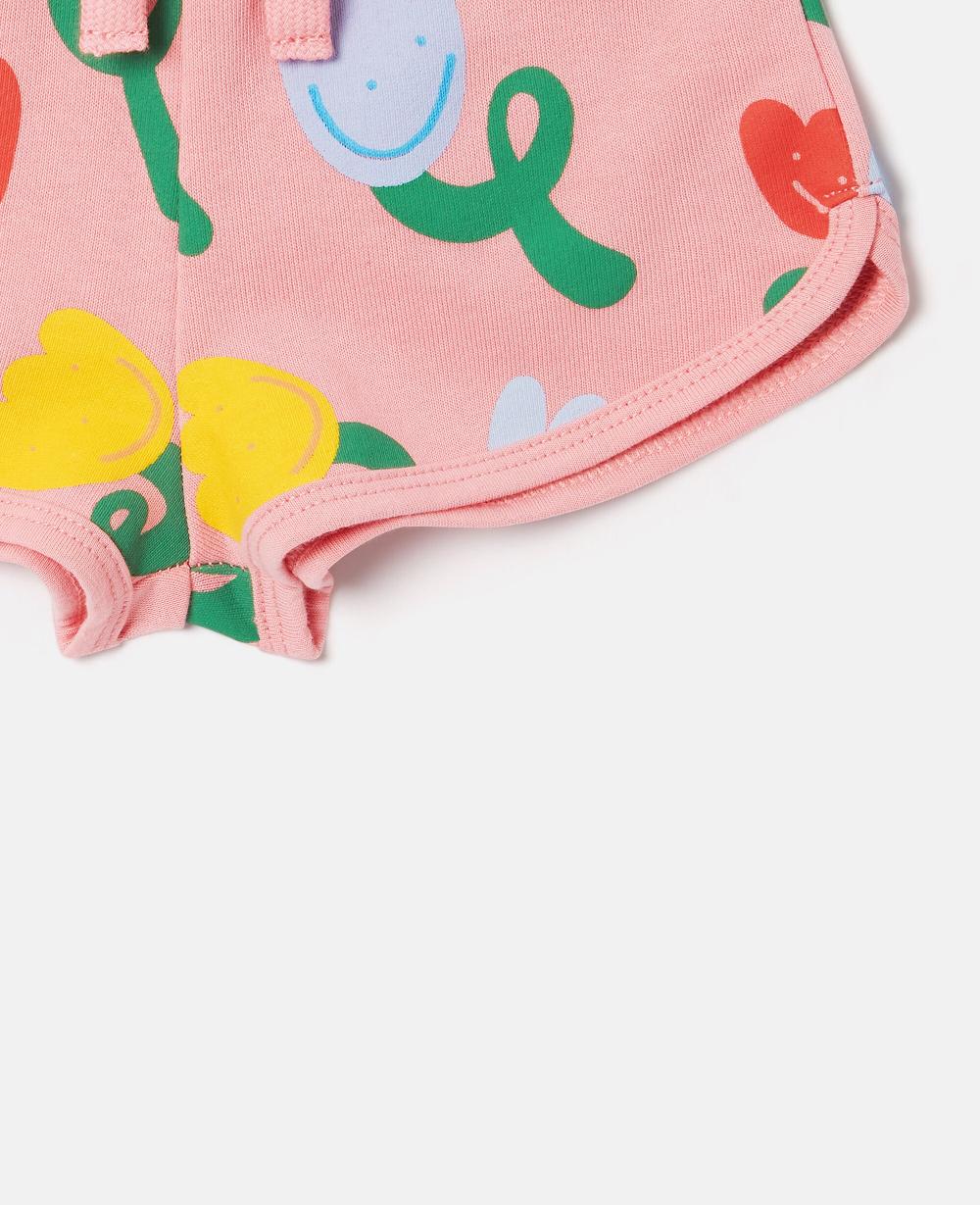 Stella All-Over Floral Jersey Shorts