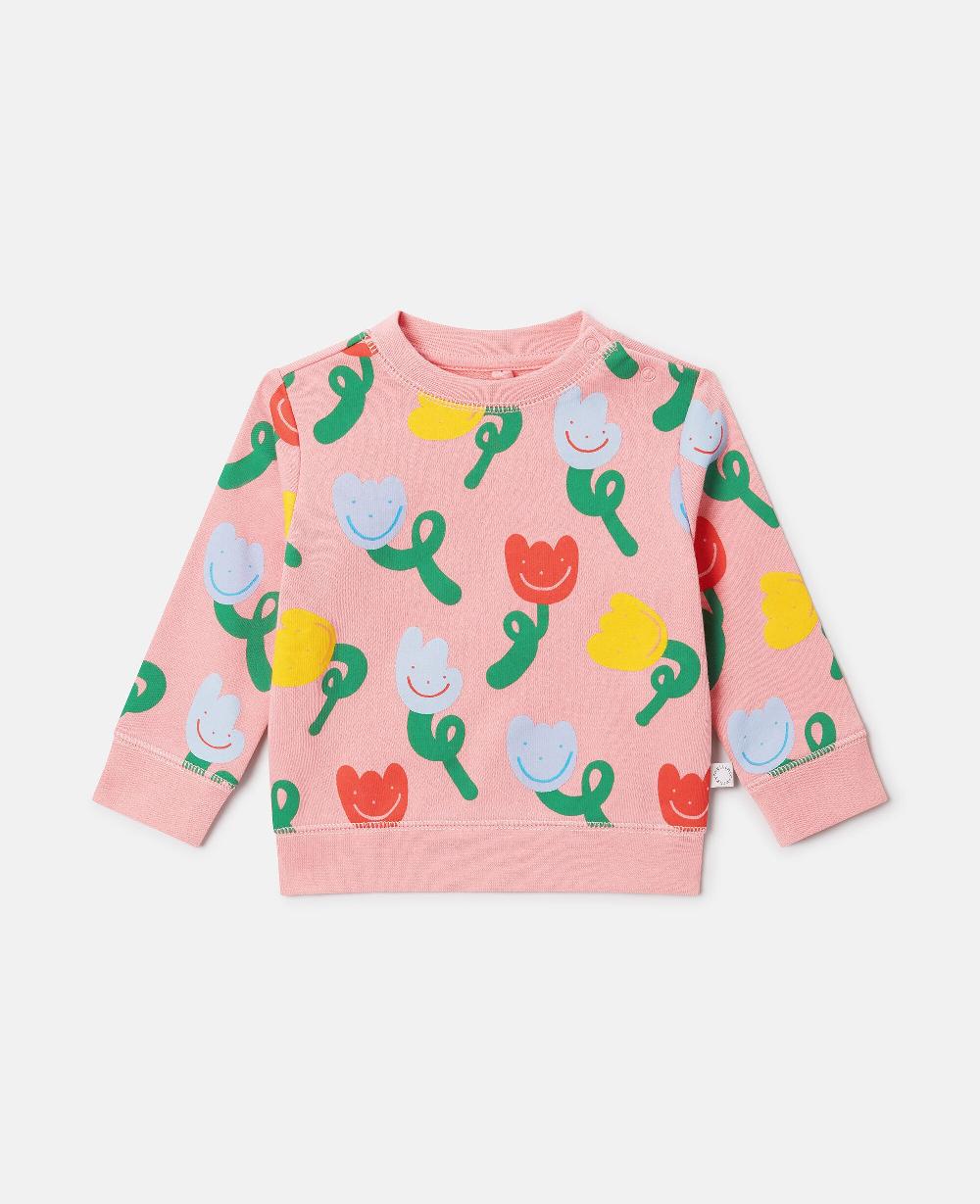 stella All-Over Floral Sweatshirt