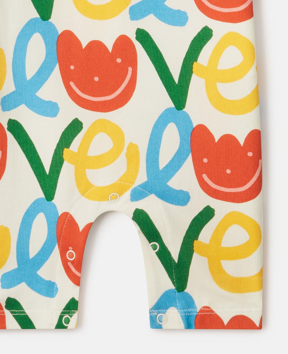 Stella All-Over Love Print Romper