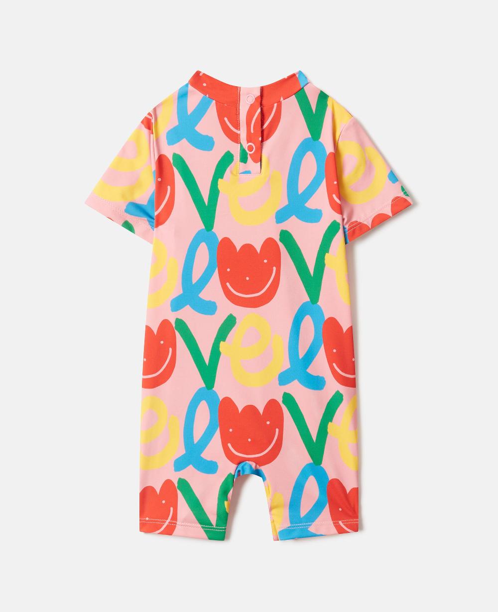 Stella All-Over Love Print Swimsuit