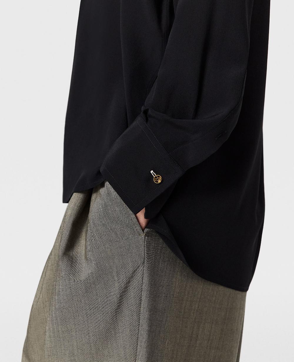 Stella Band Collar Shirt