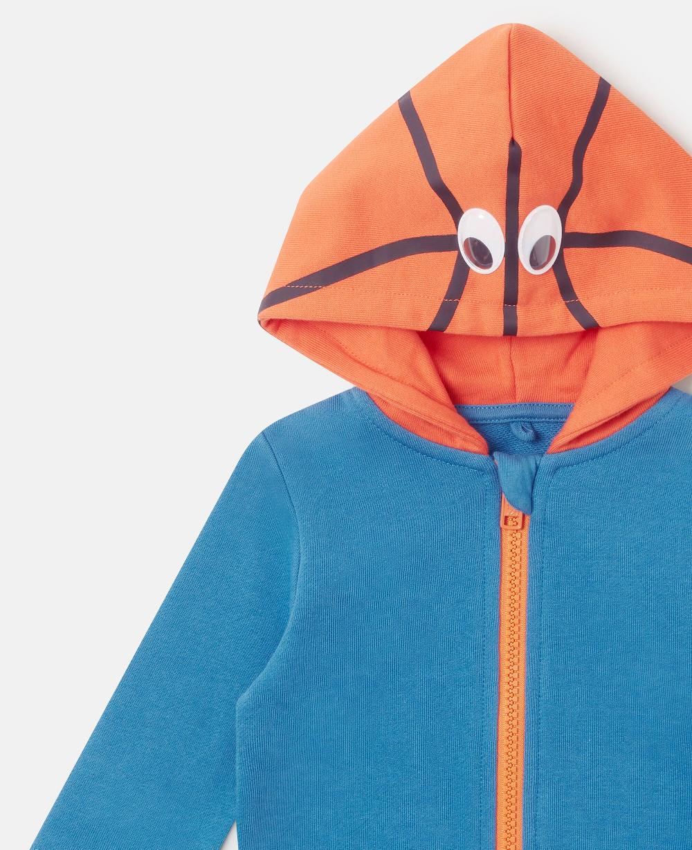 Stella Basketball Hood Zipper Hoodie