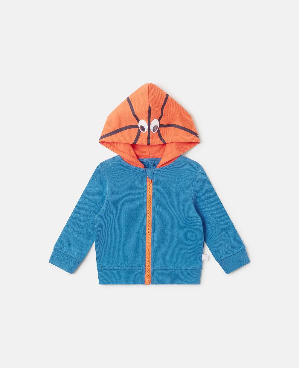 stella Basketball Hood Zipper Hoodie