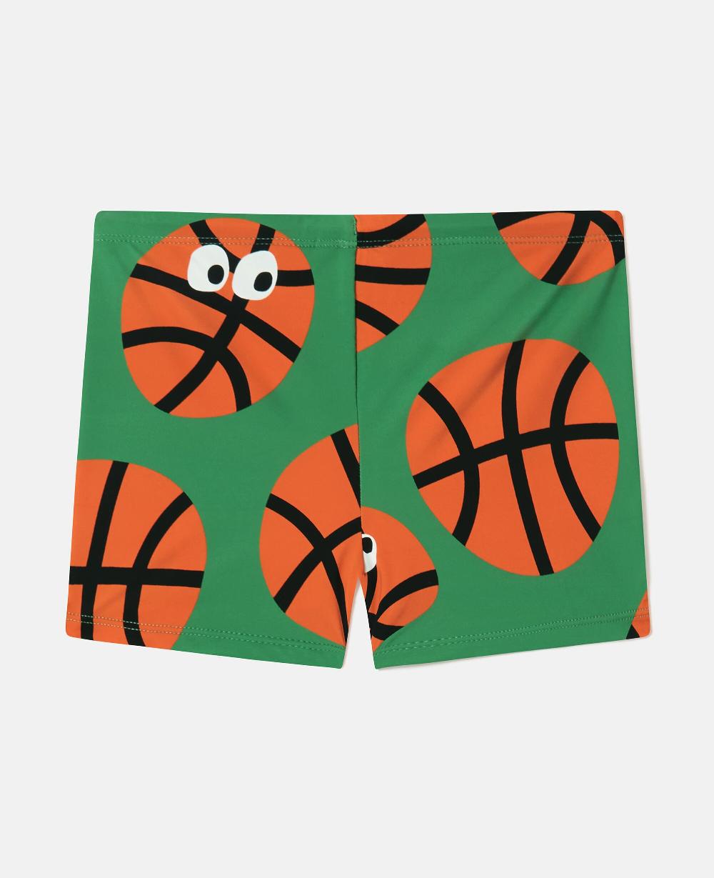 Stella Basketball Print Swim Shorts