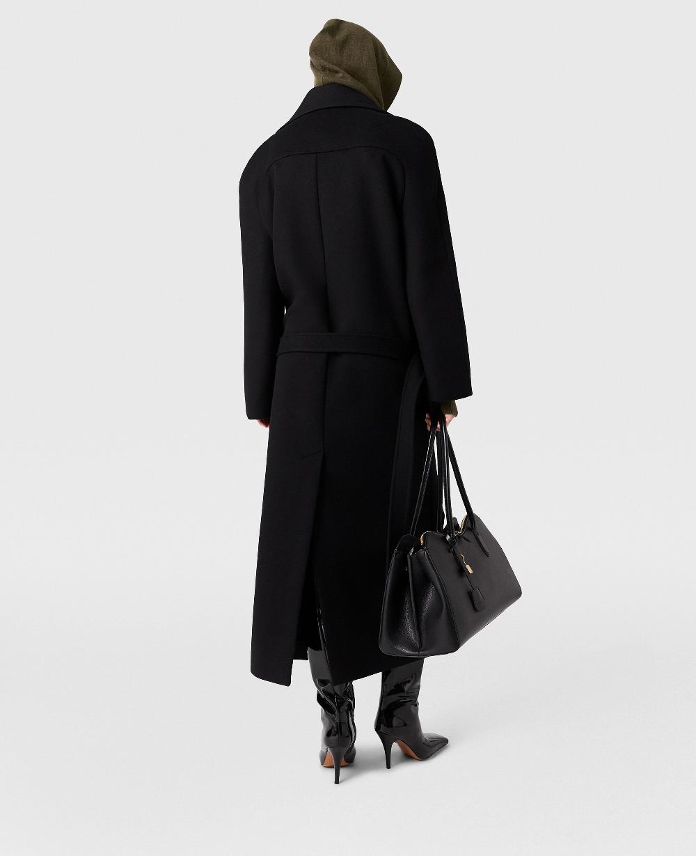 Stella Belted Tonal Buckle Trench Coat