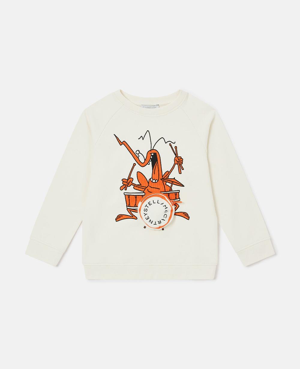 stella Bug Band Graphic Sweatshirt