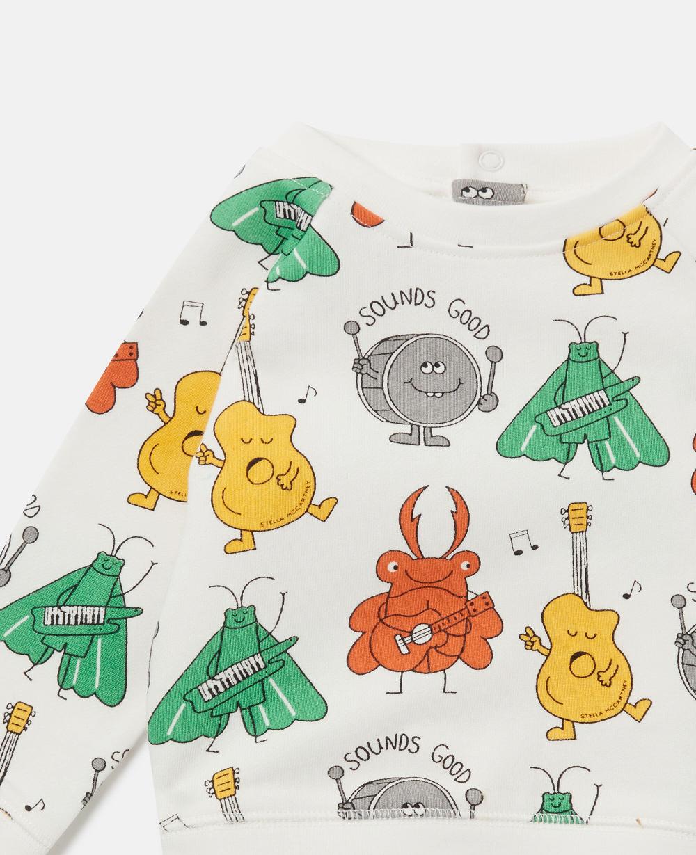 Stella Bug Band Print Sweatshirt
