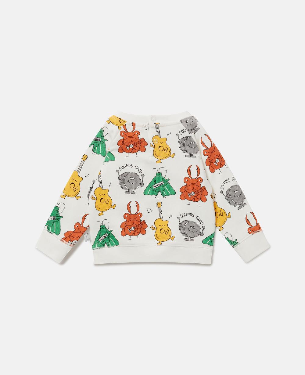 Stella Bug Band Print Sweatshirt