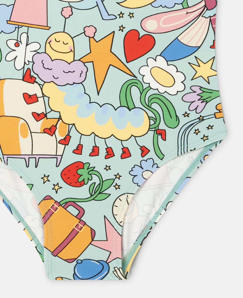 Stella Bug Hotel Print Swimsuit