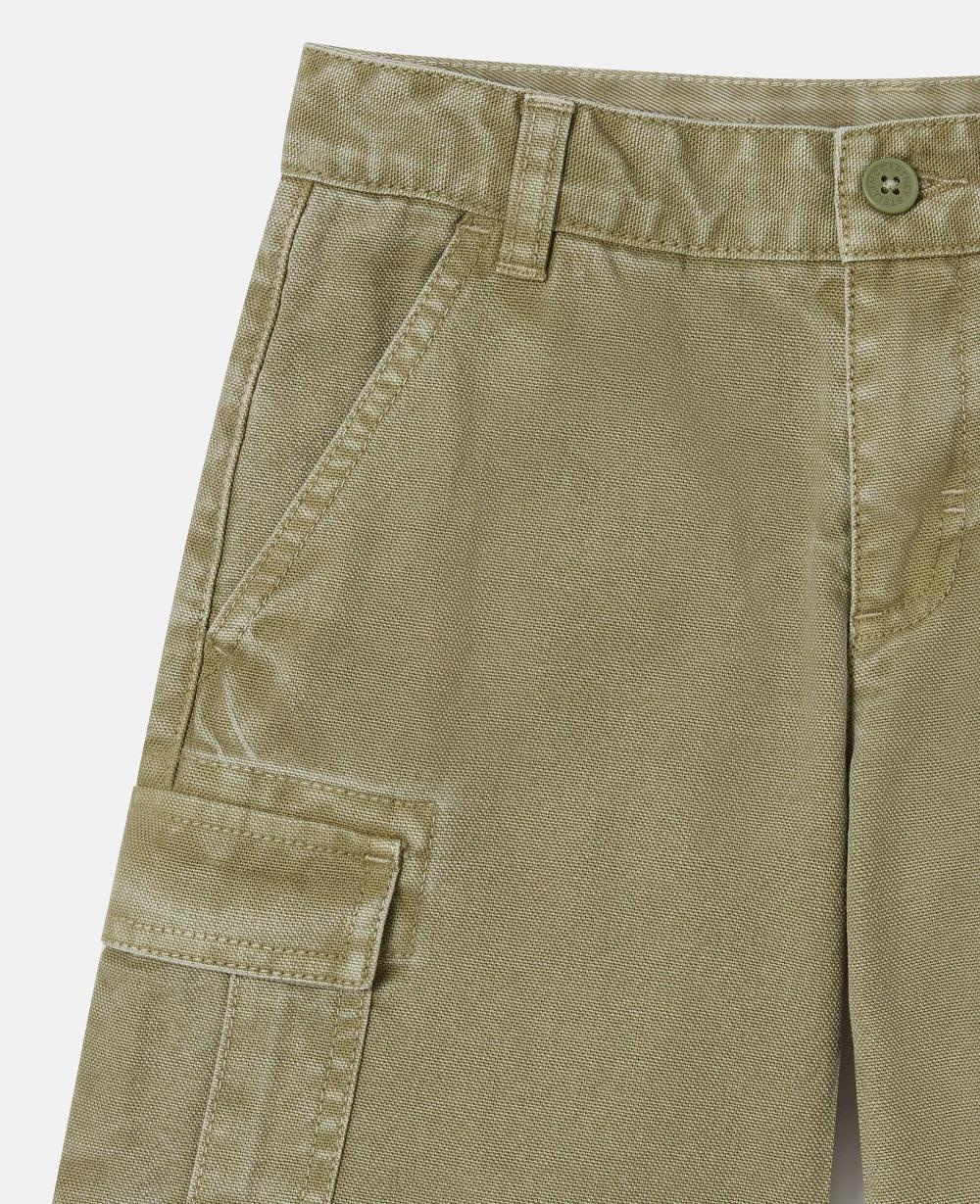 Stella Canvas Cargo Shorts