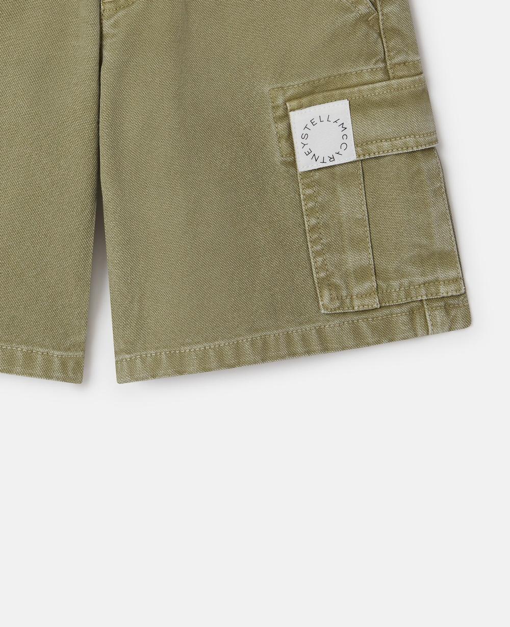 Stella Canvas Cargo Shorts