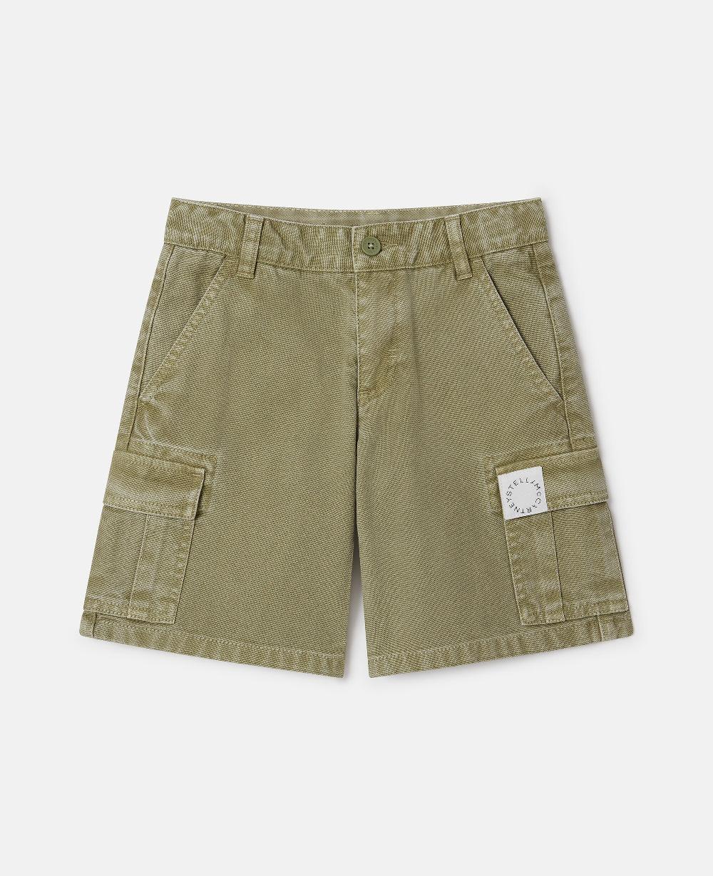 stella Canvas Cargo Shorts