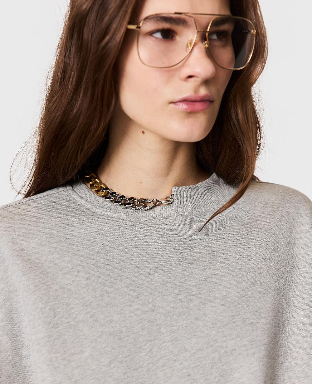 Stella Chain-Embellished Sweatshirt
