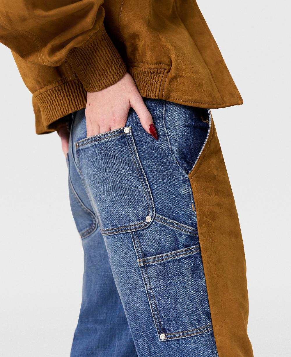 Stella Chaps Straight-Leg Jeans