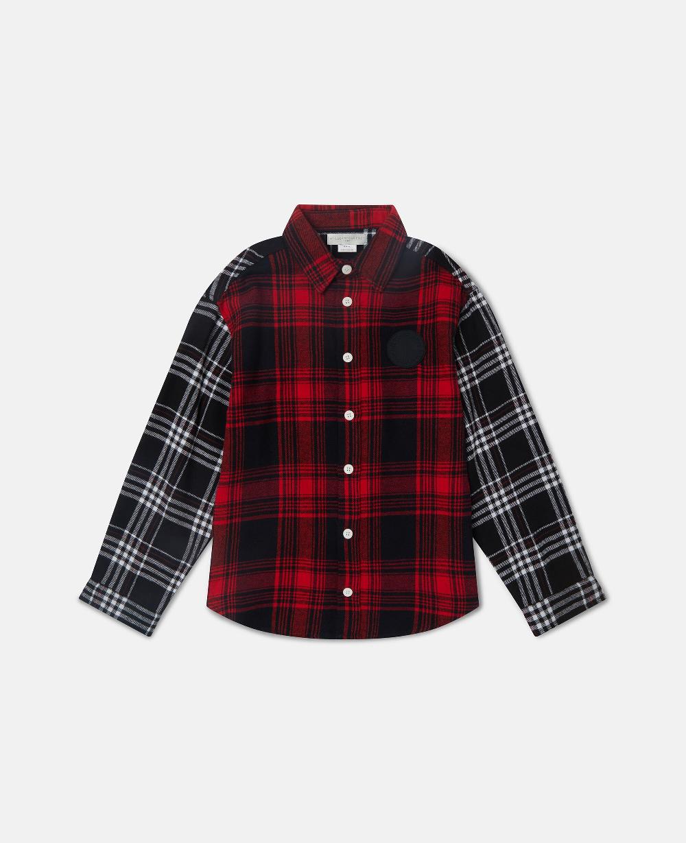 stella Check Panels Classic Shirt