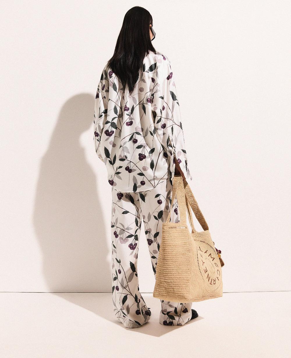 Stella Cherry Print Oversized Shirt