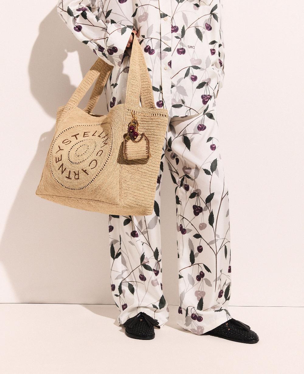 Stella Cherry Print Oversized Trousers