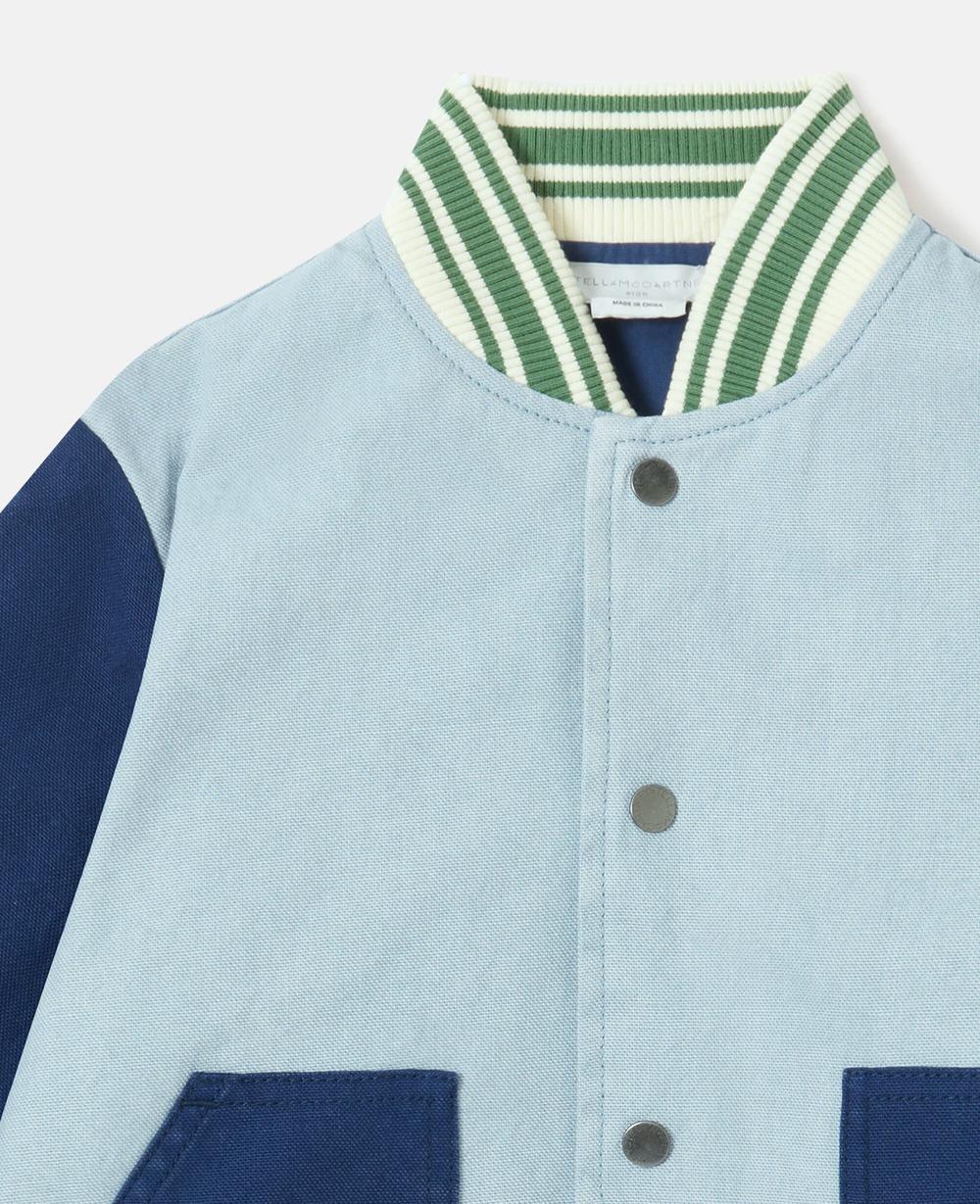 Stella Color Blocked Varsity Jacket