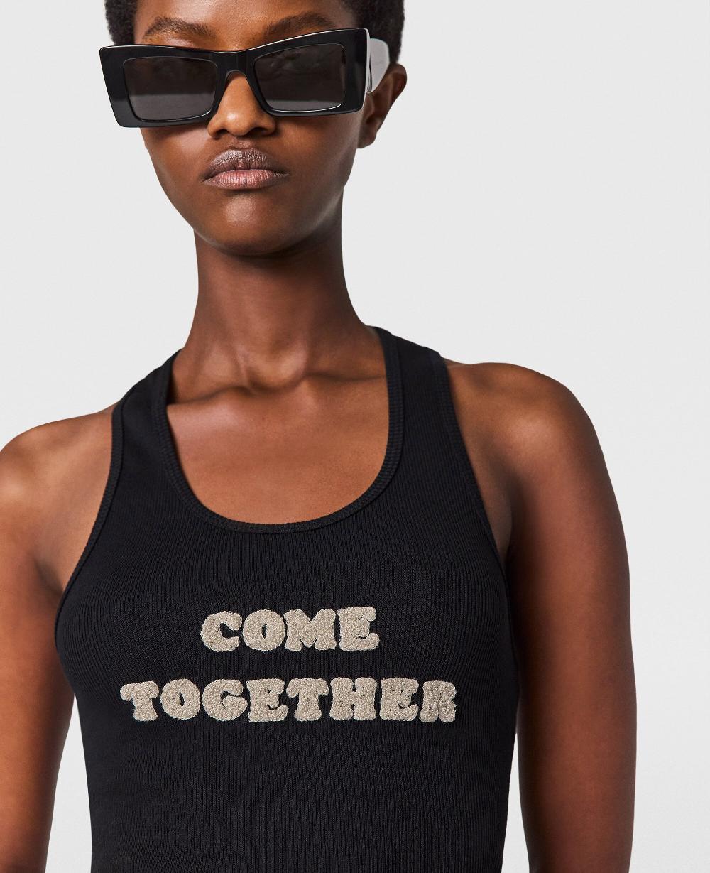 Stella Come Together Slogan Tank Top