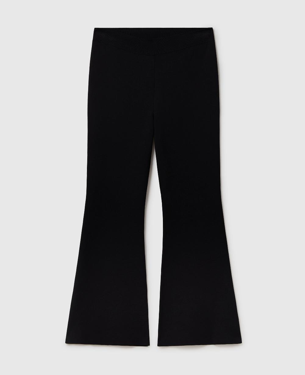 stella Compact Knit Flared Pants