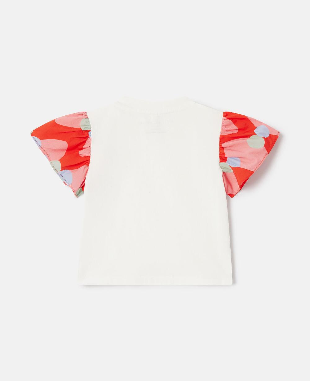 Stella Contrast Sleeve Graphic T-Shirt