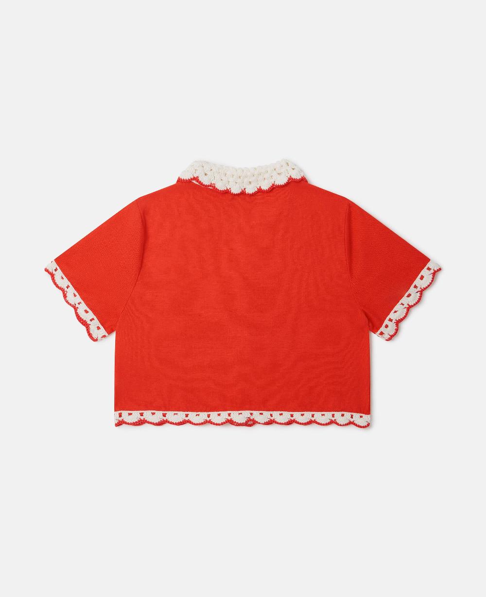 Stella Contrast Trim Knit Cardigan